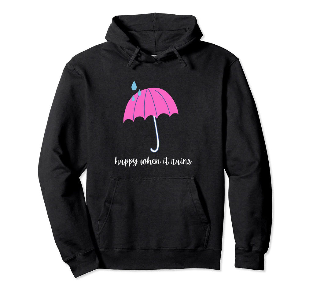 Happy When It Rains 90s Grunge Rock Graphic Tee, Sweatshirt & Hoodie