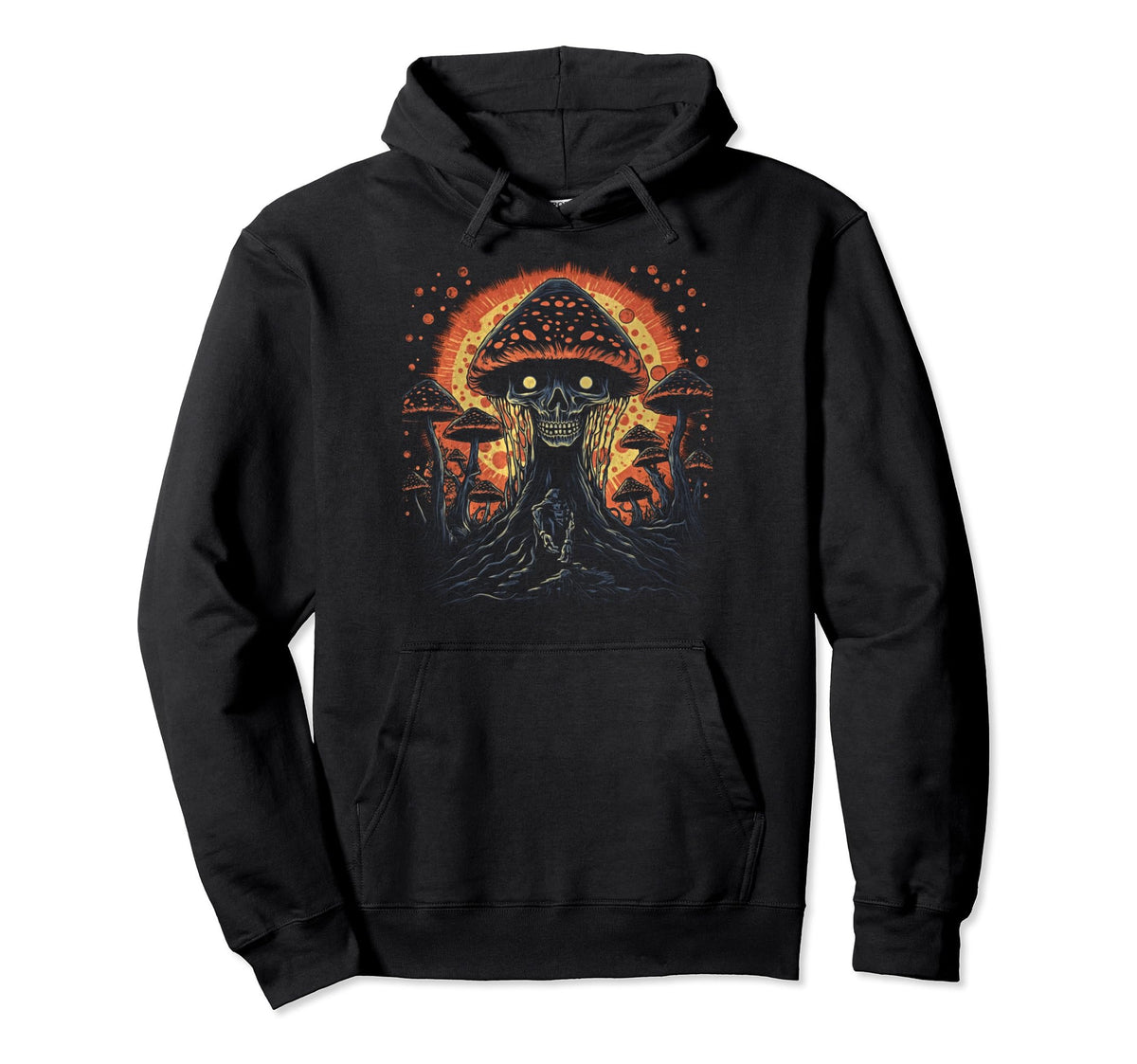 90s Grunge Mushroom Graphic Tee, Sweatshirt & Hoodie