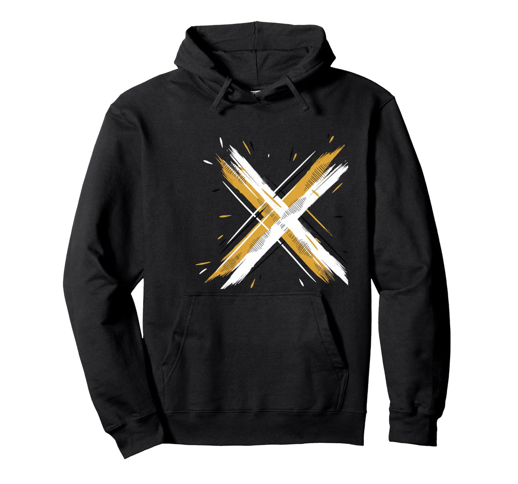 Paintbrush Cross 90s Nostalgia Graphic Tee, Sweatshirt & Hoodie